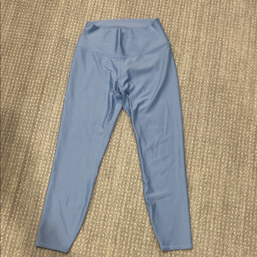 ALO women's 7/8 airlift Blue Leggings